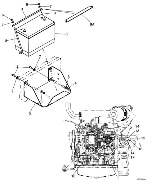 new holland skid steer battery size|new holland ls180 battery location.